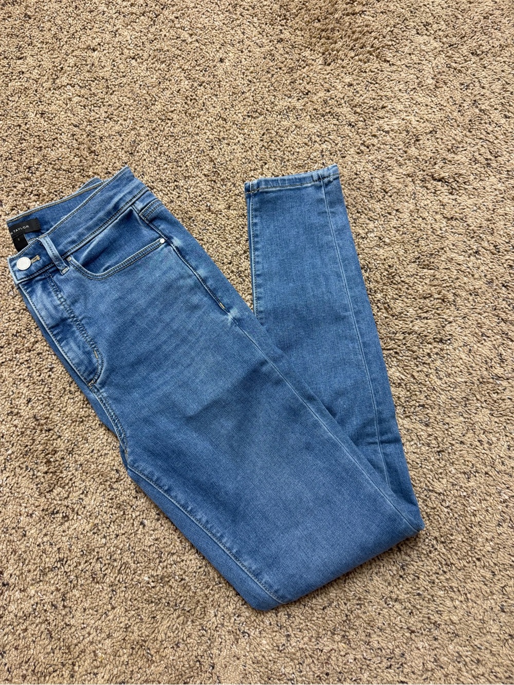 Ann Taylor Women's Skinny Jeans - Classic Blue Denim